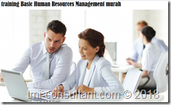 training Peran dan Fungsi Manajemen SDM murah