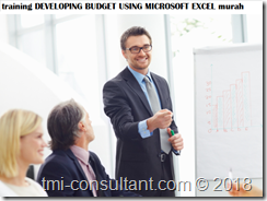 training Membuat budget package dan analisa yang dibutuhkan murah