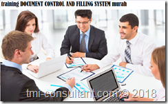 training Ruang lingkup dokumen control dan filing system murah