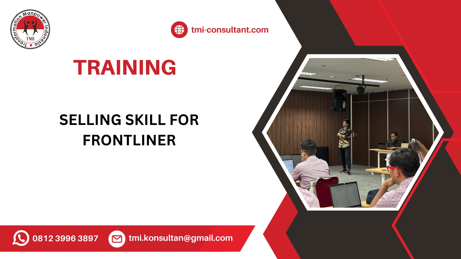 TRAINING CUSTOMER SERVICE SALES SKILL