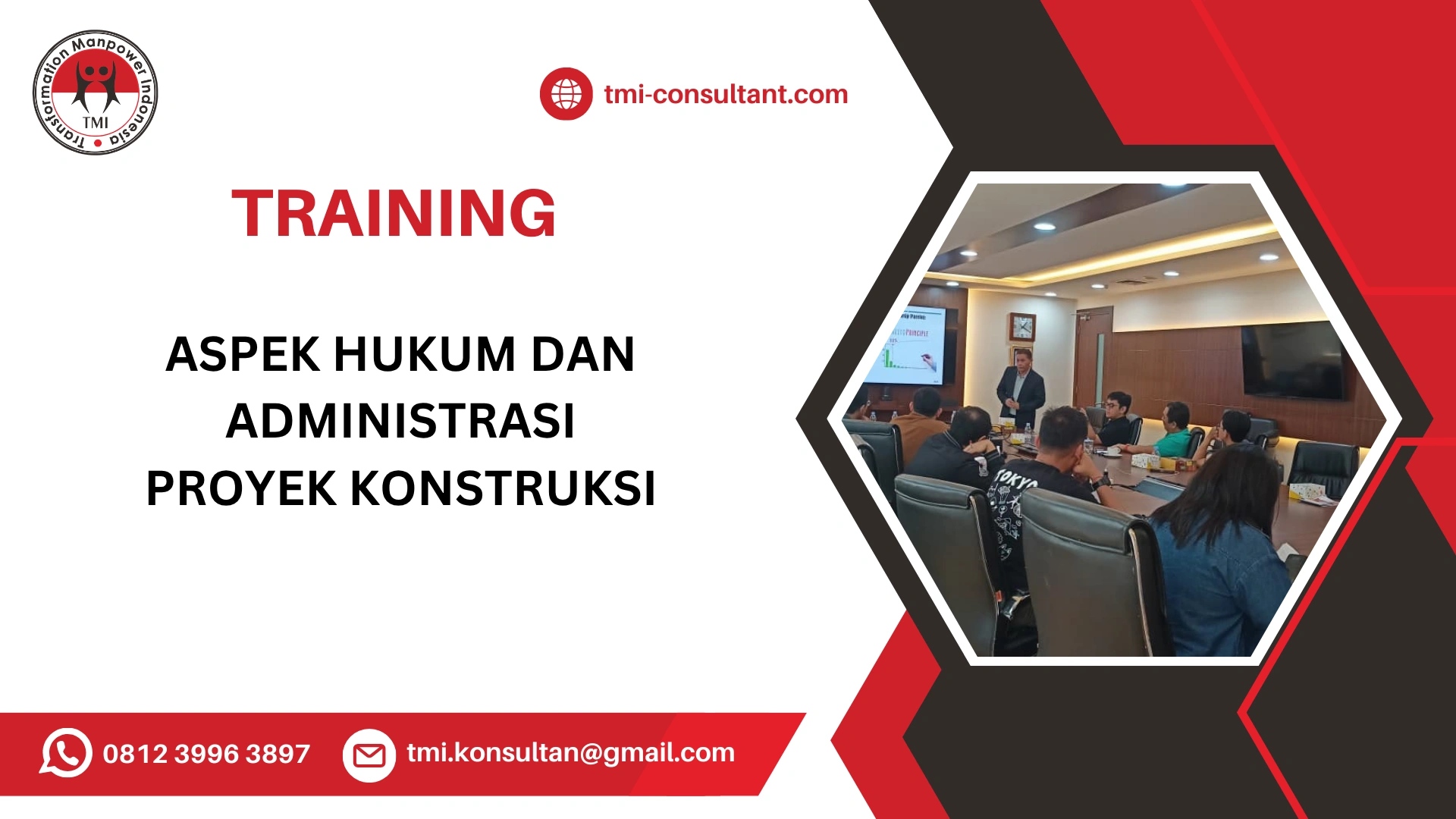 TRAINING MANAJEMEN KONTRAK DAN DOKUMENTASI PROYEK KONSTRUKSI