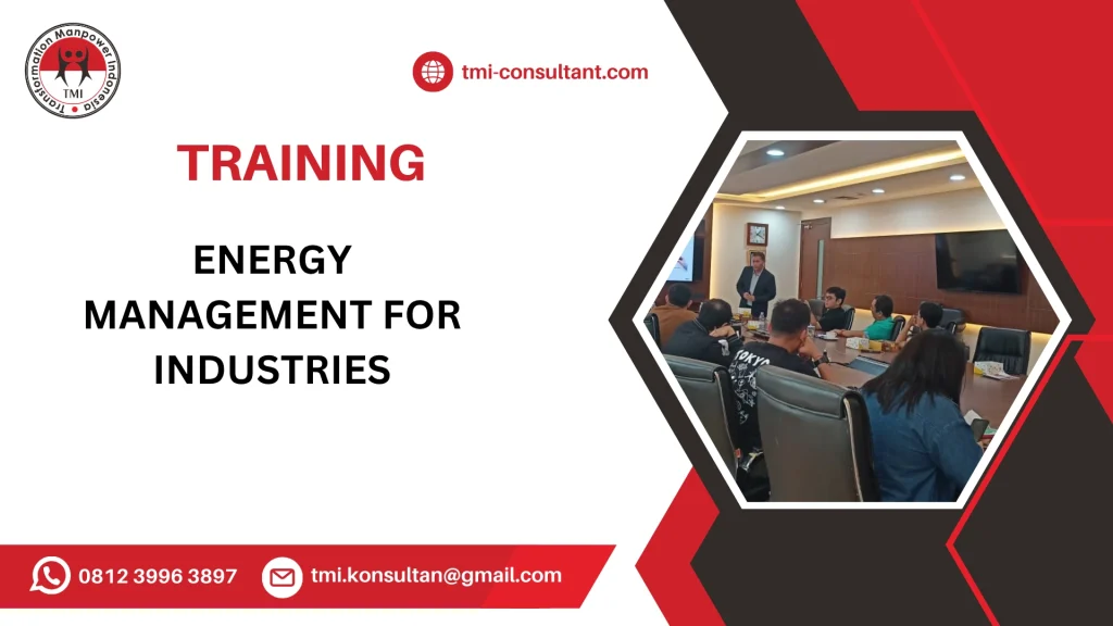 TRAINING PENGELOLAAN ENERGI INDUSTRI
