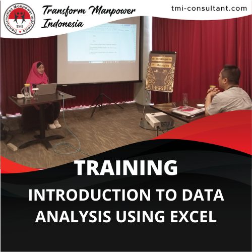 TRAINING INTRODUCTION TO DATA ANALYSIS USING EXCEL