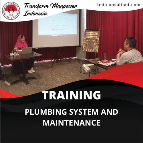 TRAINING PLUMBING SYSTEM AND MAINTENANCE