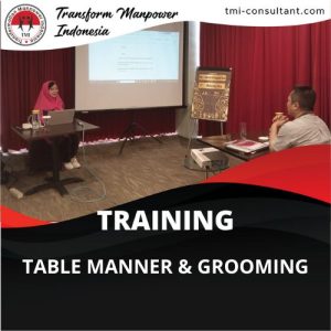 TRAINING TABLE MANNER & GROOMING