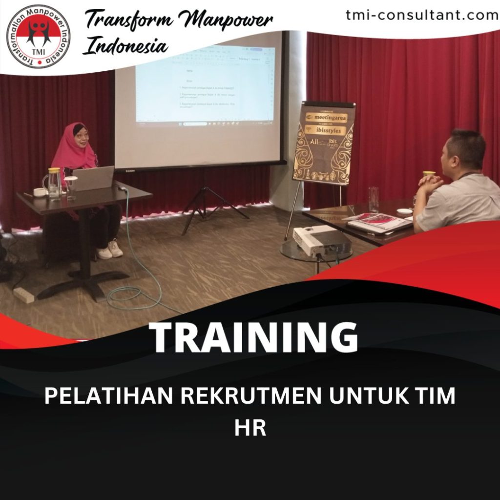 TRAINING PELATIHAN REKRUTMEN UNTUK TIM HR