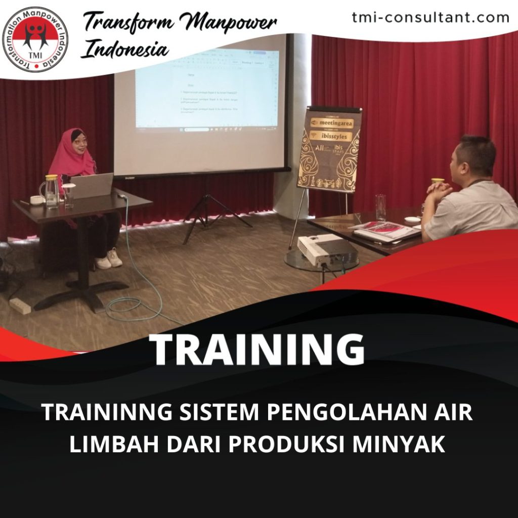 TRAININNG SISTEM PENGOLAHAN AIR LIMBAH DARI PRODUKSI MINYAK