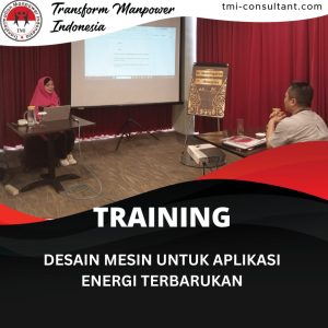 TRAINING DESAIN MESIN UNTUK APLIKASI ENERGI TERBARUKAN