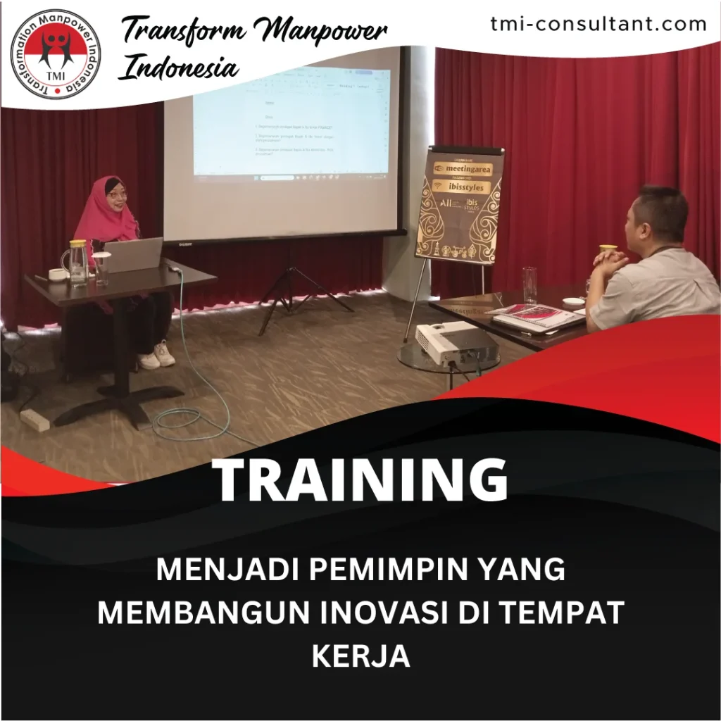 TRAINING MENJADI PEMIMPIN YANG MEMBANGUN INOVASI DI TEMPAT KERJA