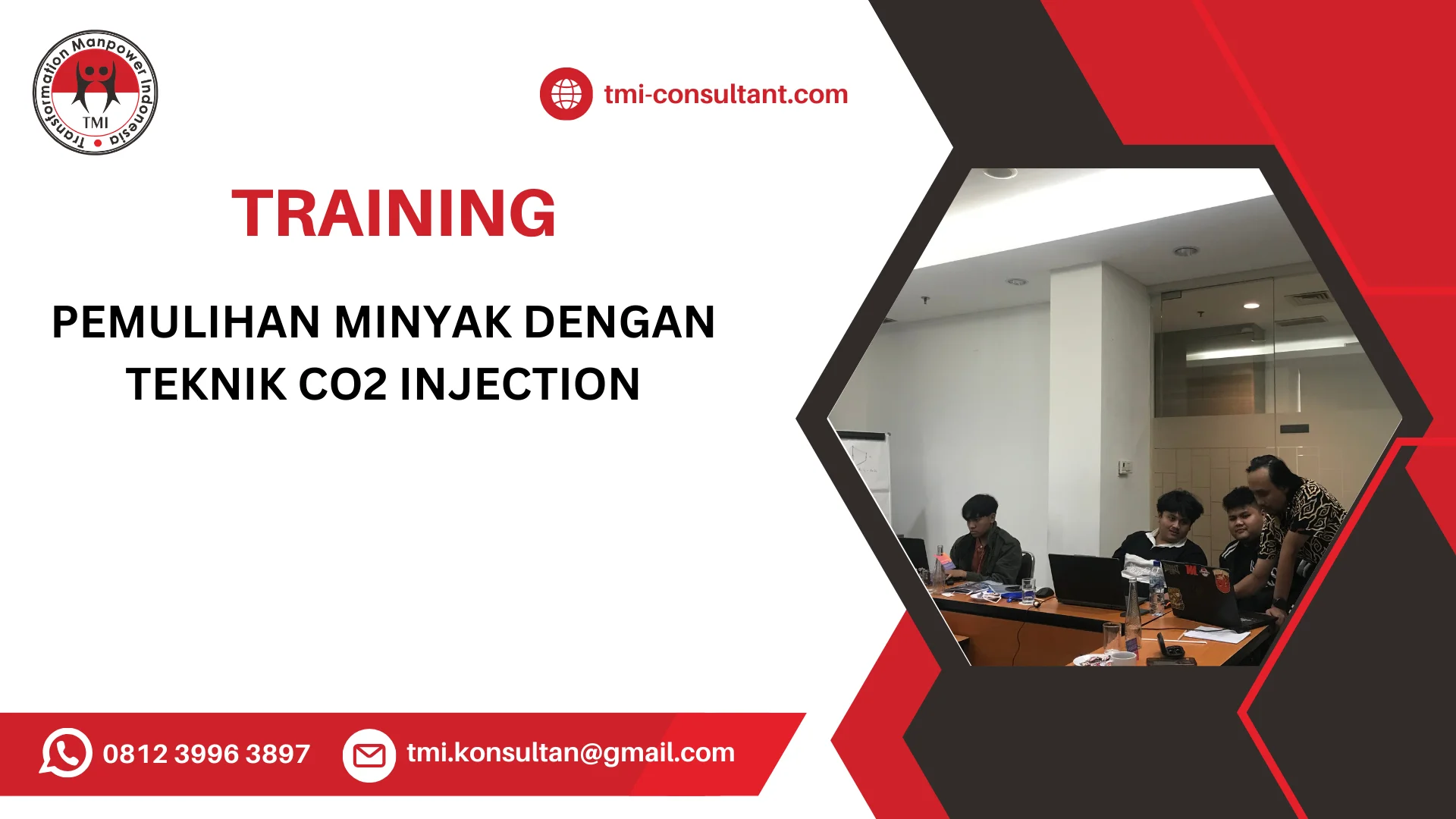 TRAINING PEMULIHAN MINYAK DENGAN TEKNIK CO2 INJECTION