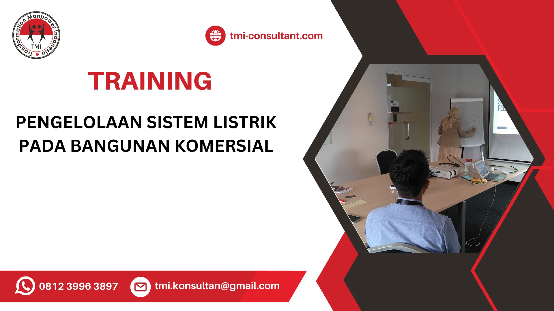 TRAINING PENGELOLAAN SISTEM LISTRIK PADA BANGUNAN KOMERSIAL