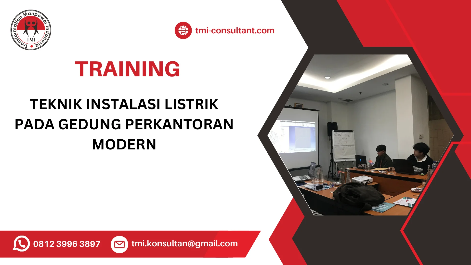 TRAINING TEKNIK INSTALASI LISTRIK PADA GEDUNG PERKANTORAN MODERN