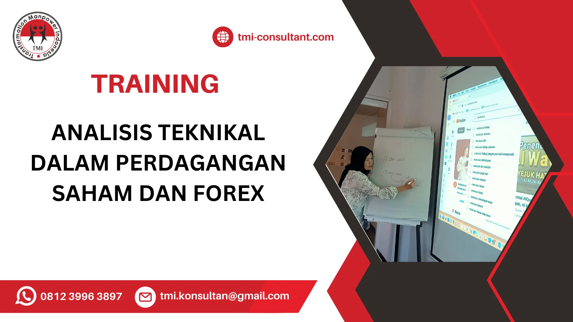TRAINING ANALISIS TEKNIKAL DALAM PERDAGANGAN SAHAM DAN FOREX