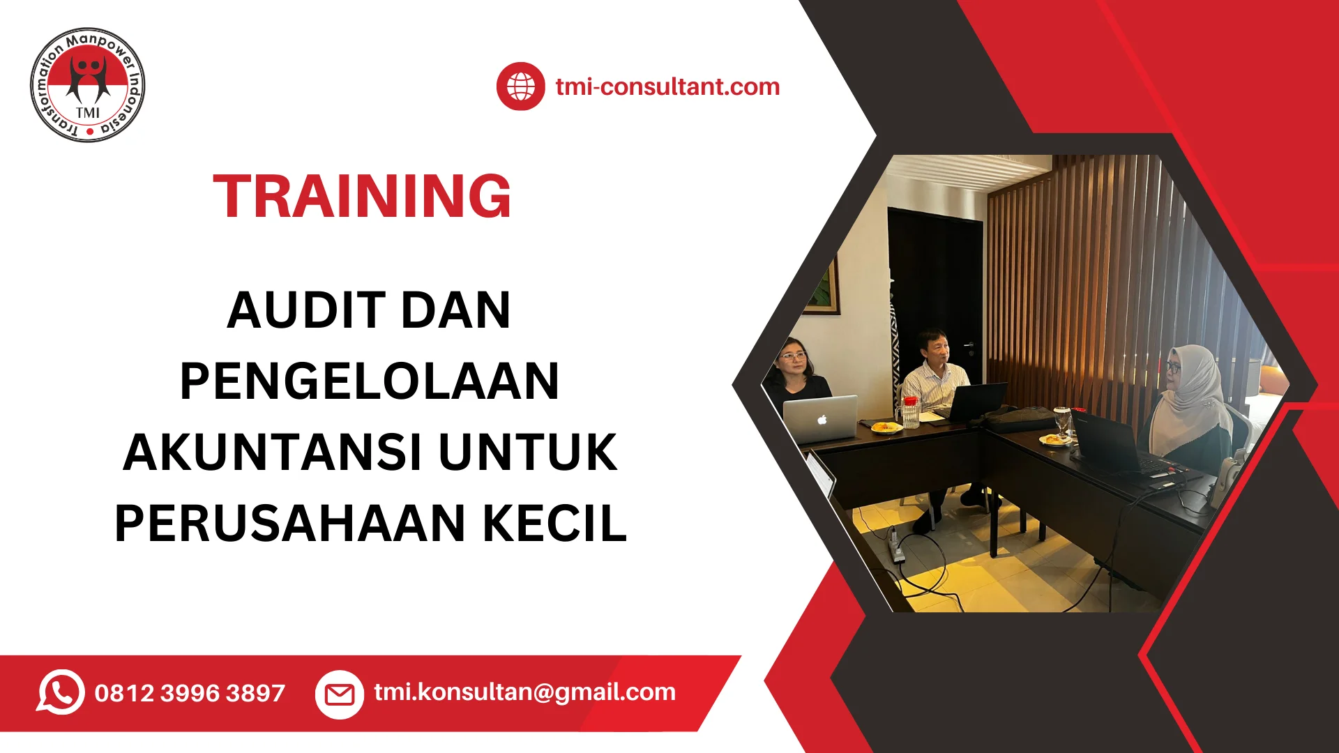 TRAINING AUDIT DAN PENGELOLAAN AKUNTANSI UNTUK PERUSAHAAN KECIL