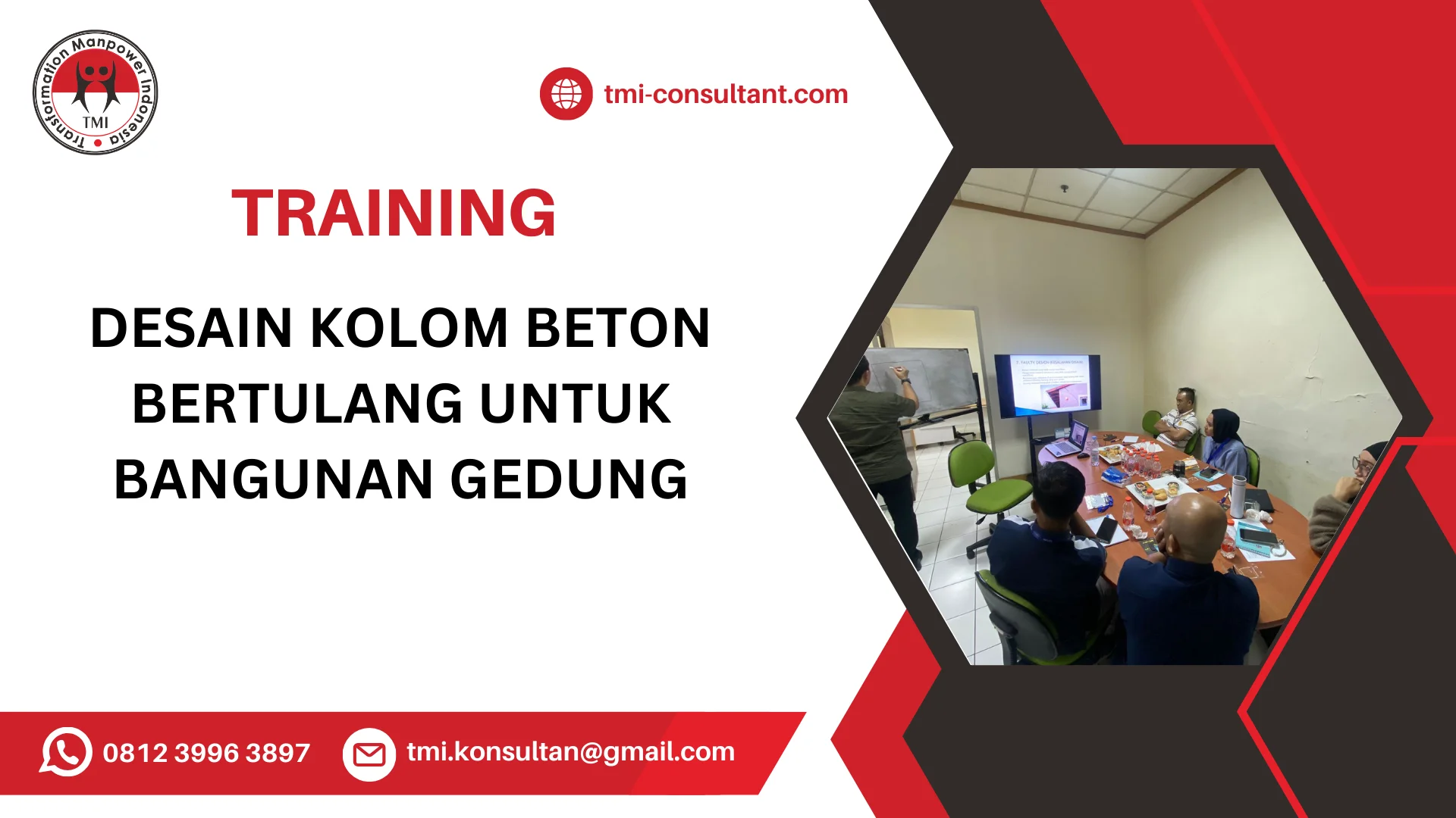 TRAINING DESAIN KOLOM BETON BERTULANG UNTUK BANGUNAN GEDUNG