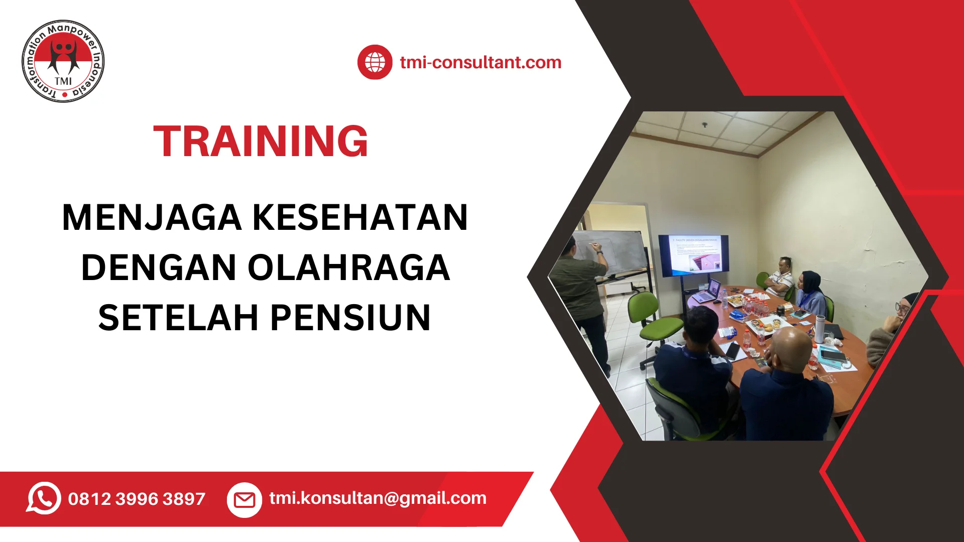 TRAINING MENJAGA KESEHATAN DENGAN OLAHRAGA SETELAH PENSIUN