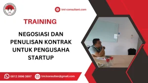 TRAINING NEGOSIASI DAN PENULISAN KONTRAK UNTUK PENGUSAHA STARTUP