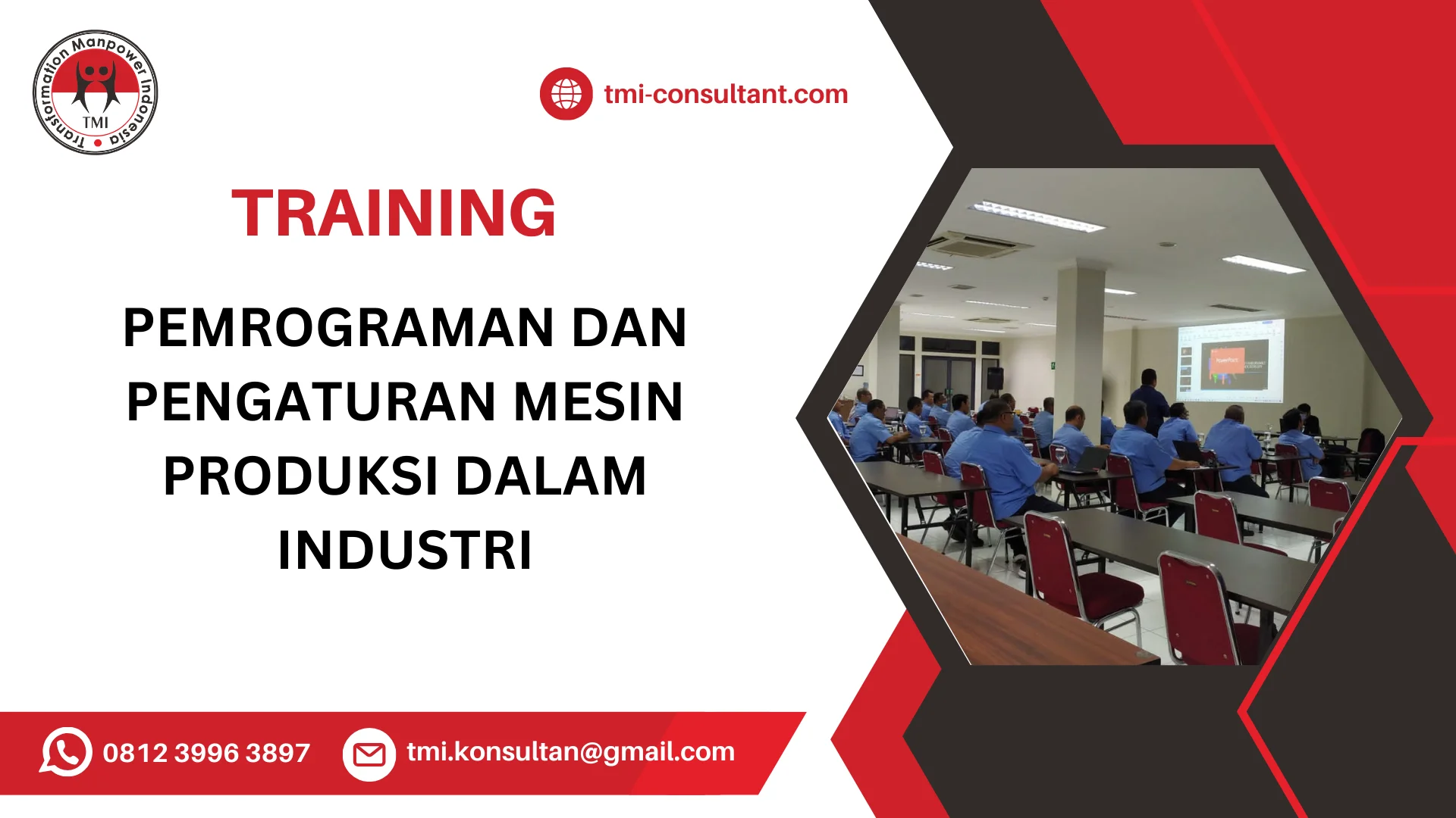 TRAINING PEMROGRAMAN DAN PENGATURAN MESIN PRODUKSI DALAM INDUSTRI