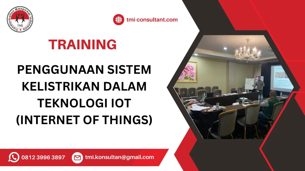 TRAINING PENGGUNAAN SISTEM KELISTRIKAN DALAM TEKNOLOGI IOT (INTERNET OF THINGS)