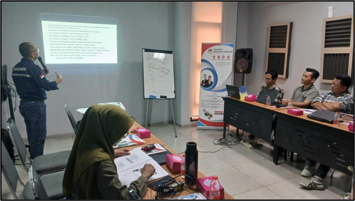 TRAINING DRAUGHT SURVEY