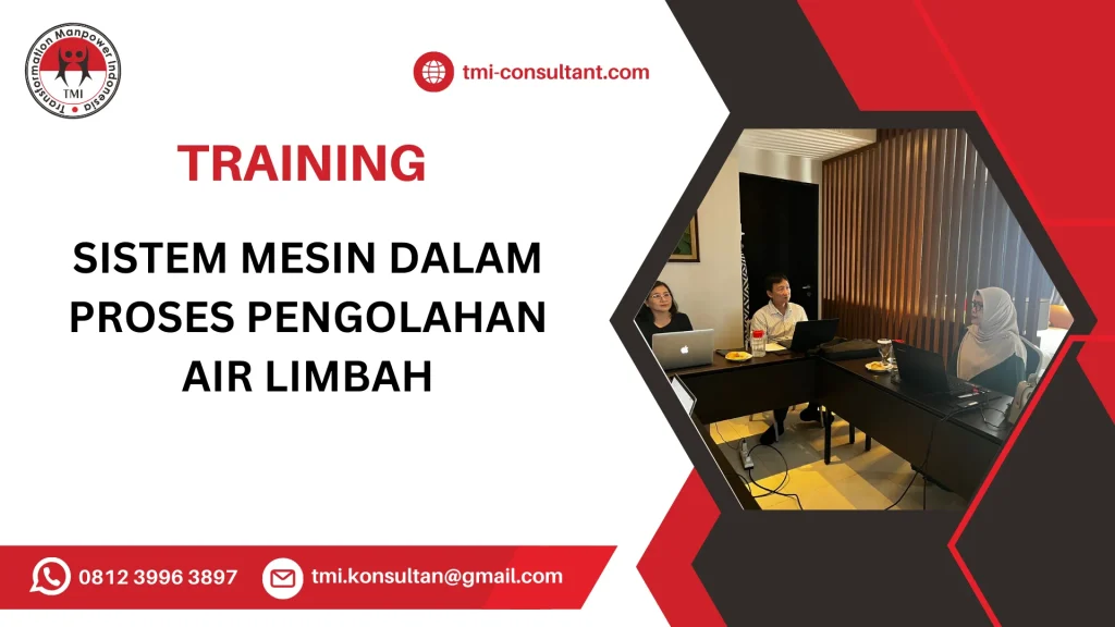 TRAINING PEMELIHARAAN MESIN PENGOLAHAN AIR LIMBAH