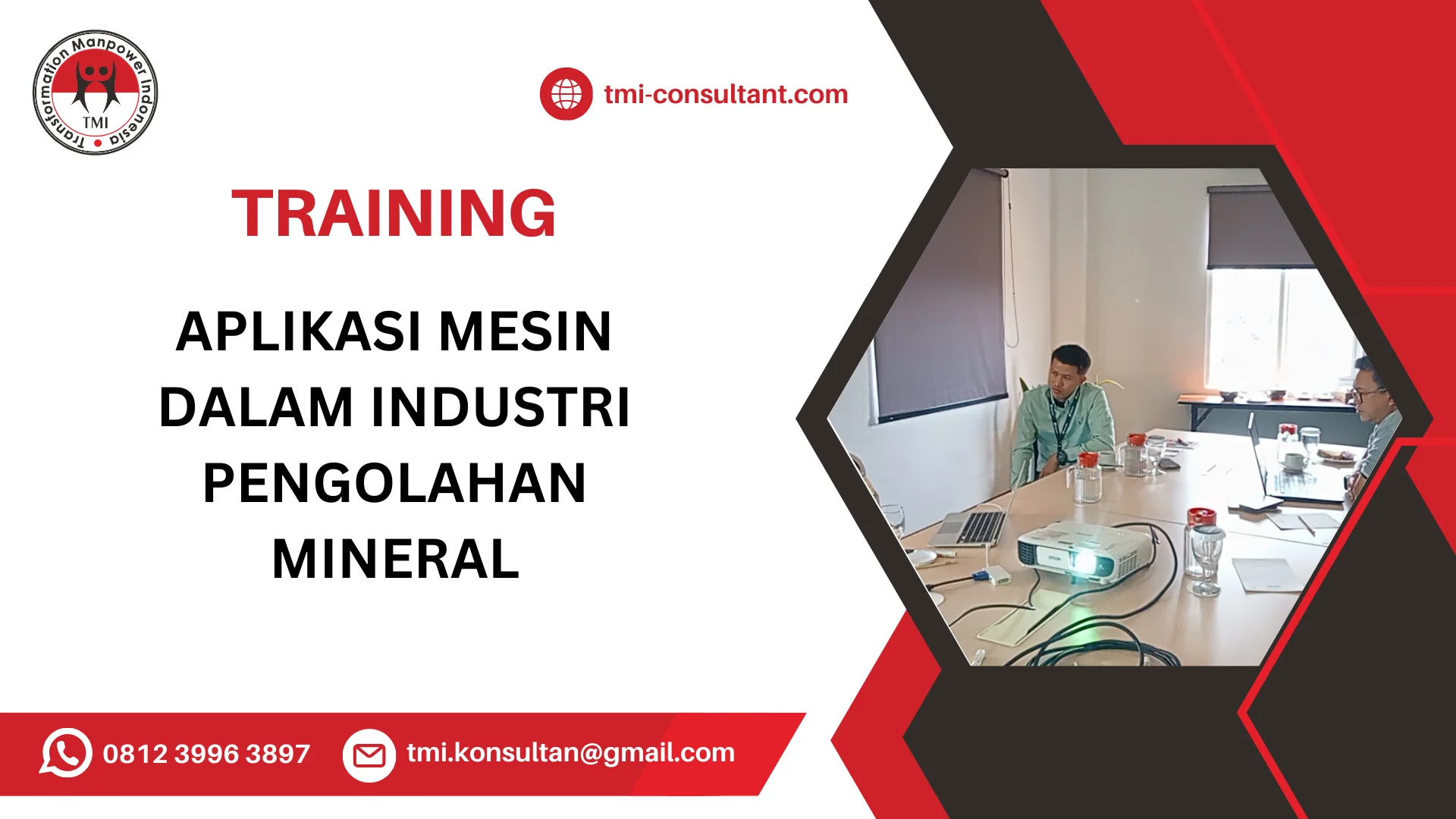 TRAINING APLIKASI MESIN DALAM INDUSTRI PENGOLAHAN MINERAL