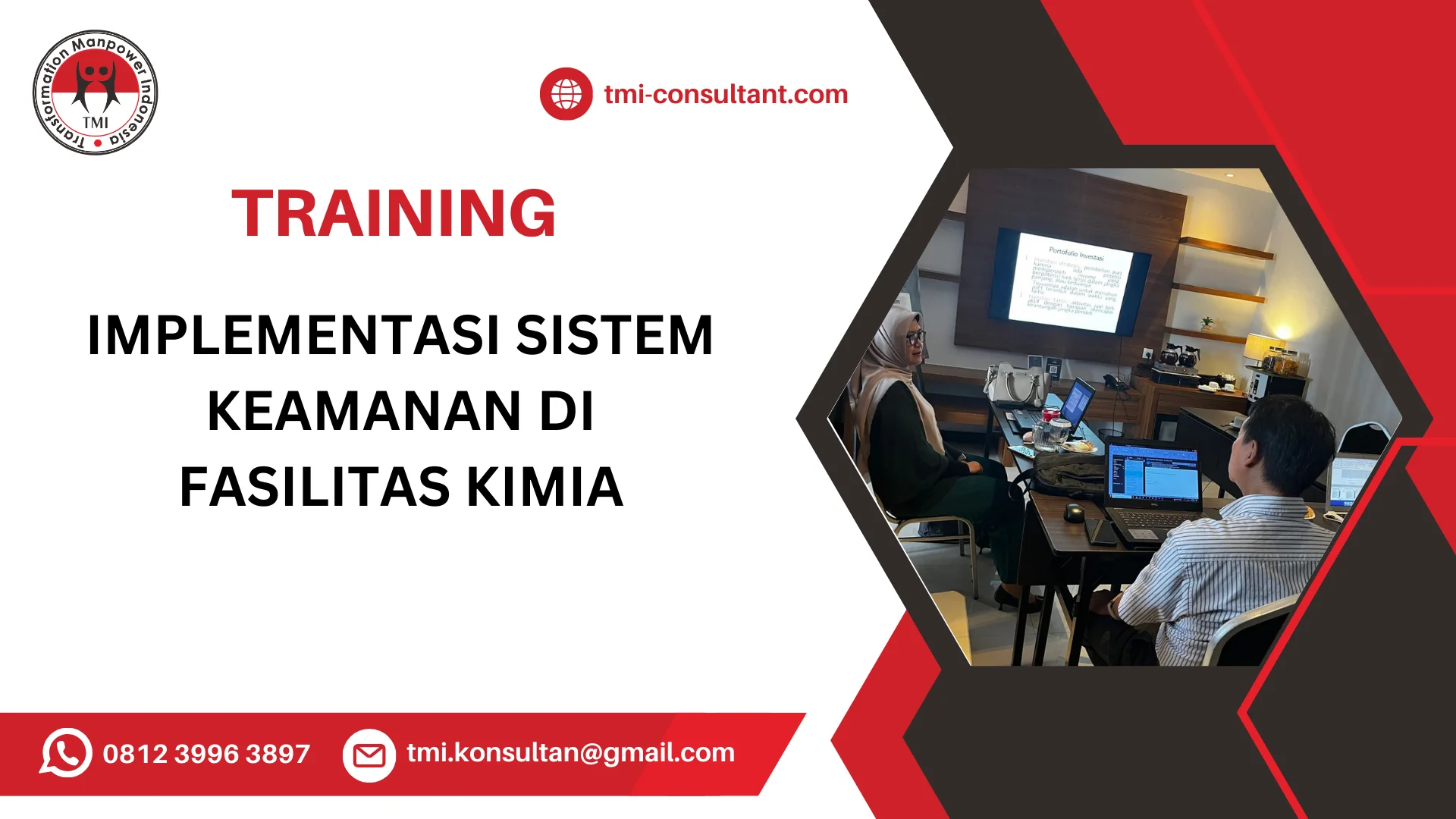 TRAINING IMPLEMENTASI SISTEM KEAMANAN DI FASILITAS KIMIA