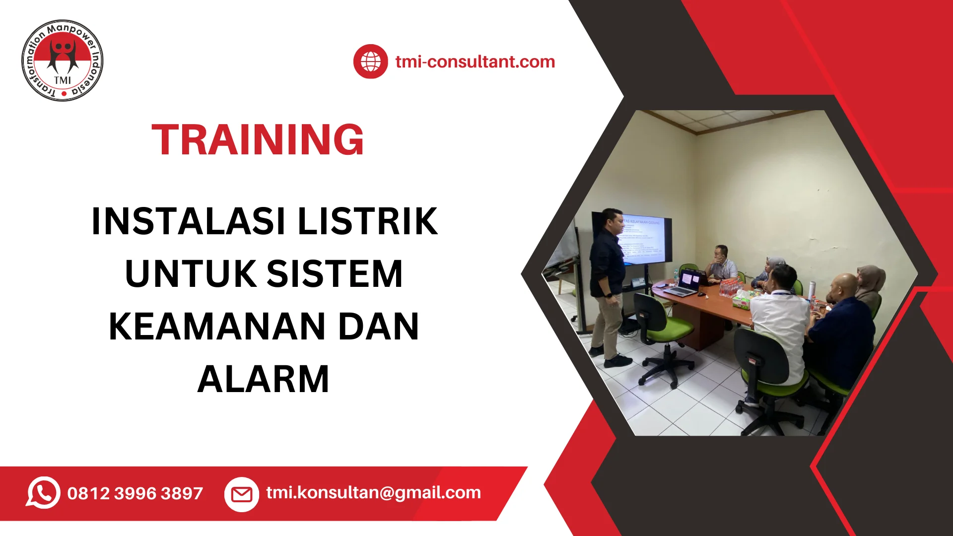 TRAINING INSTALASI LISTRIK UNTUK SISTEM KEAMANAN DAN ALARM
