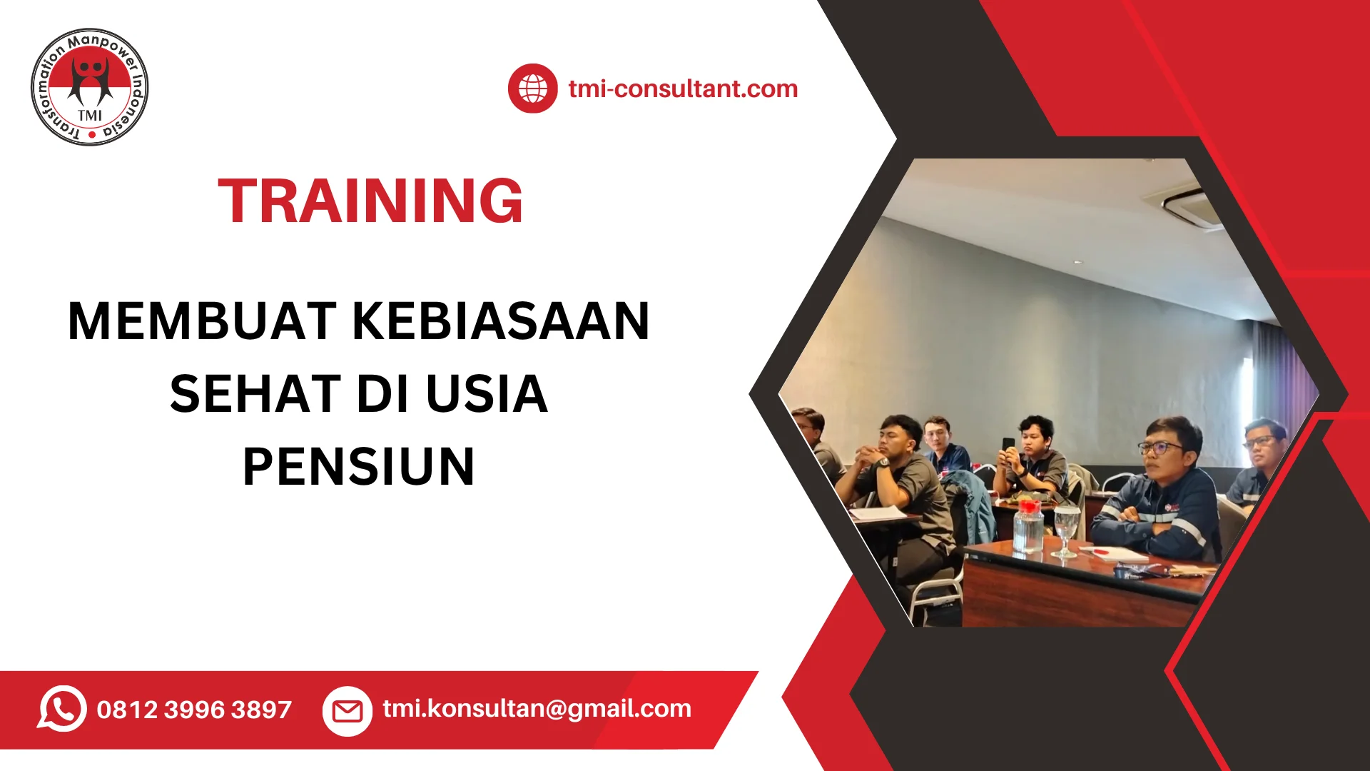 TRAINING MEMBUAT KEBIASAAN SEHAT DI USIA PENSIUN