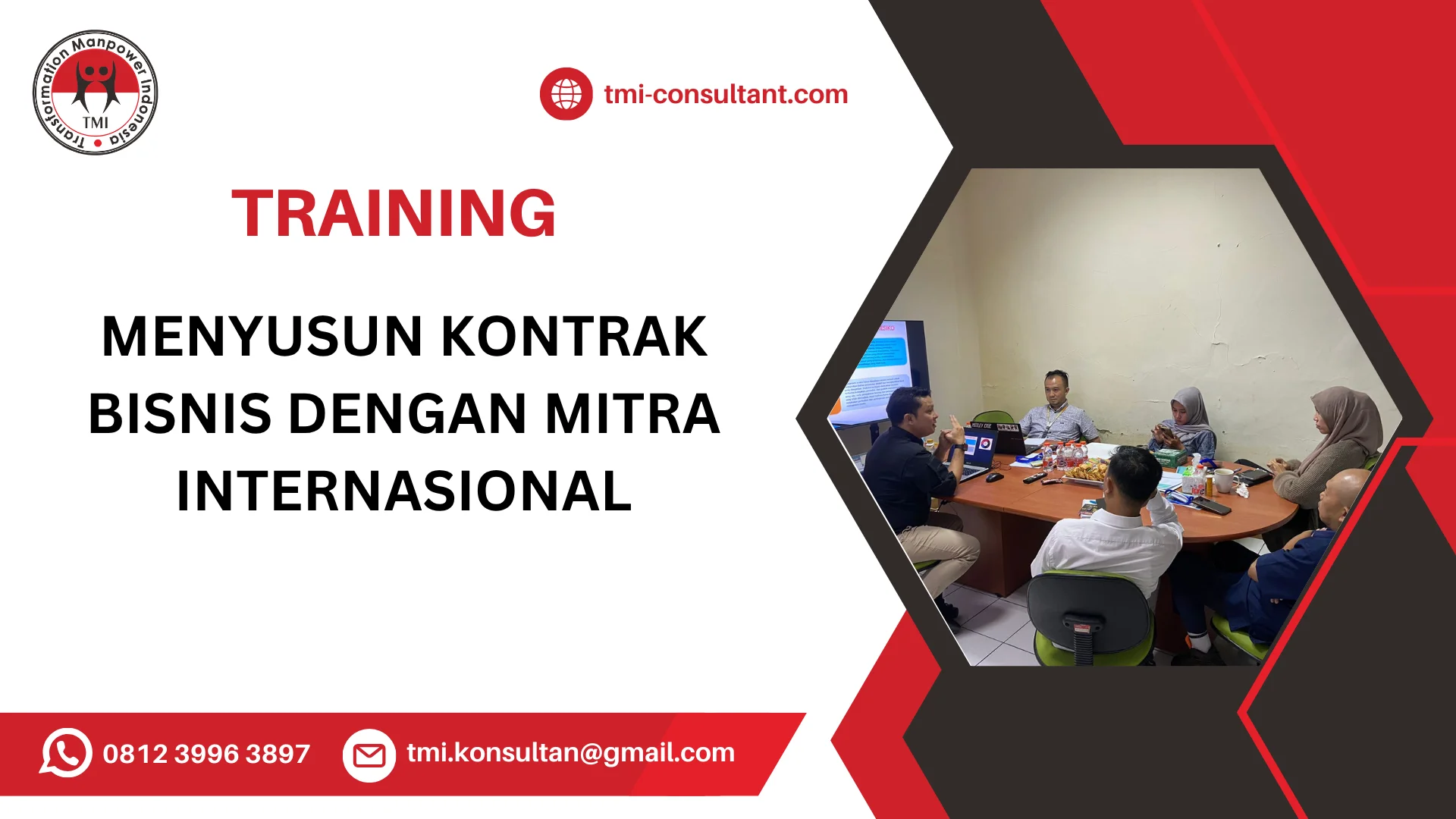TRAINING MENYUSUN KONTRAK BISNIS DENGAN MITRA INTERNASIONAL