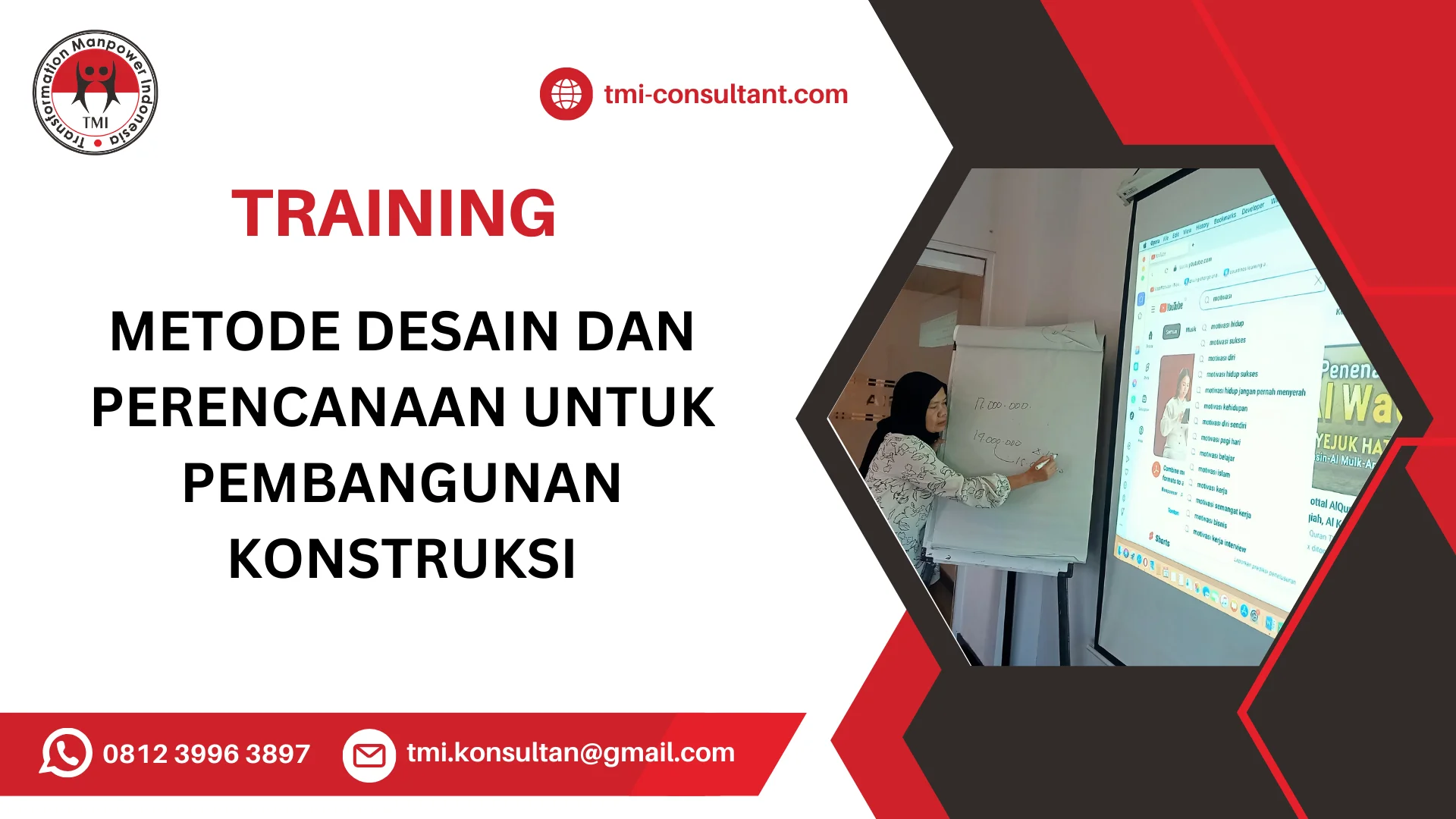 TRAINING METODE DESAIN DAN PERENCANAAN UNTUK PEMBANGUNAN KONSTRUKSI