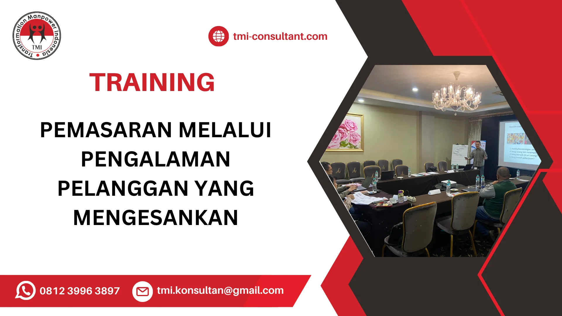TRAINING PEMASARAN MELALUI PENGALAMAN PELANGGAN YANG MENGESANKAN