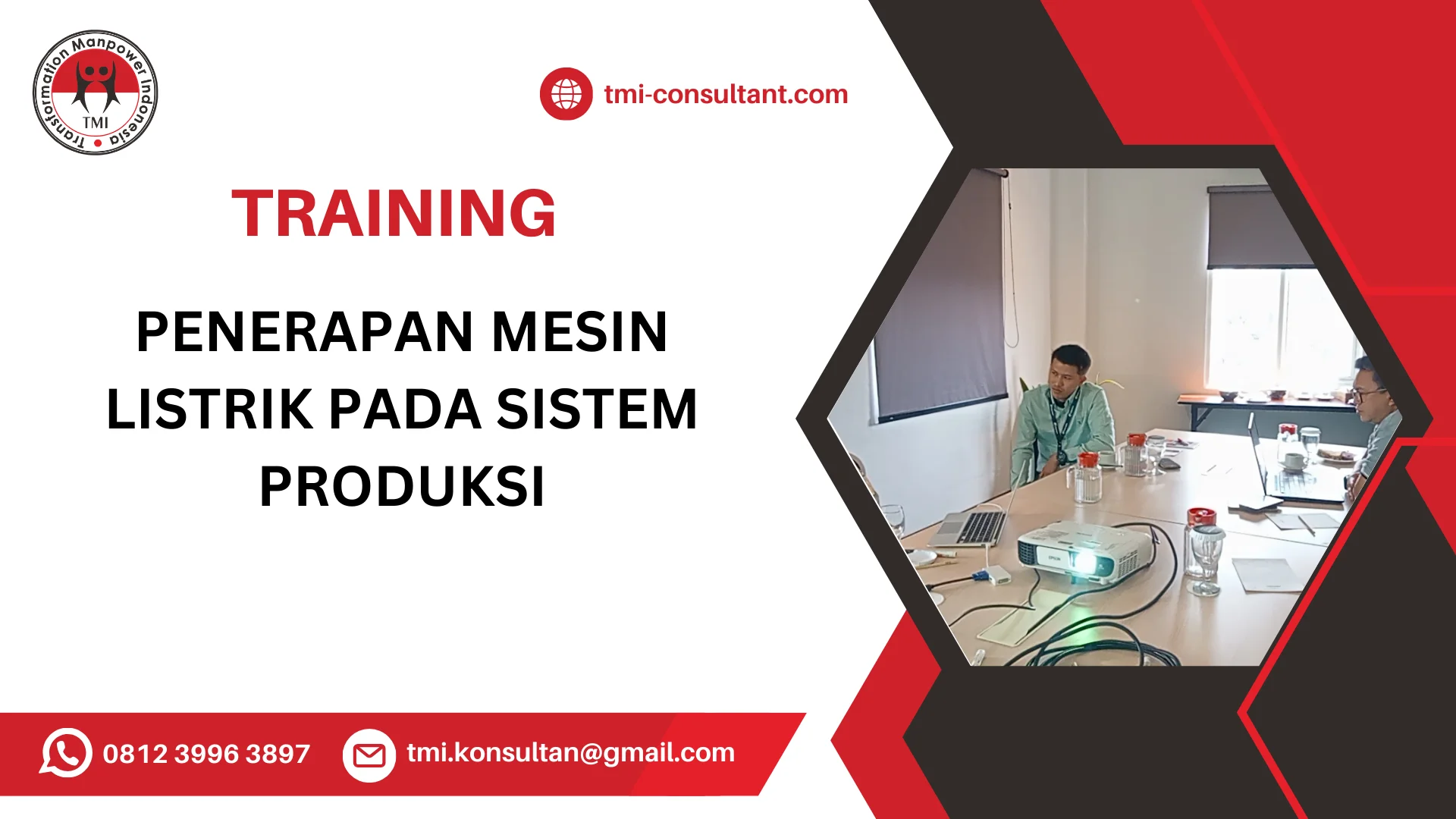 TRAINING PENERAPAN MESIN LISTRIK PADA SISTEM PRODUKSI