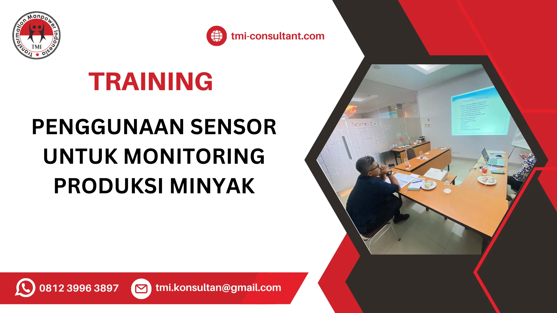 TRAINING PENGGUNAAN SENSOR UNTUK MONITORING PRODUKSI MINYAK
