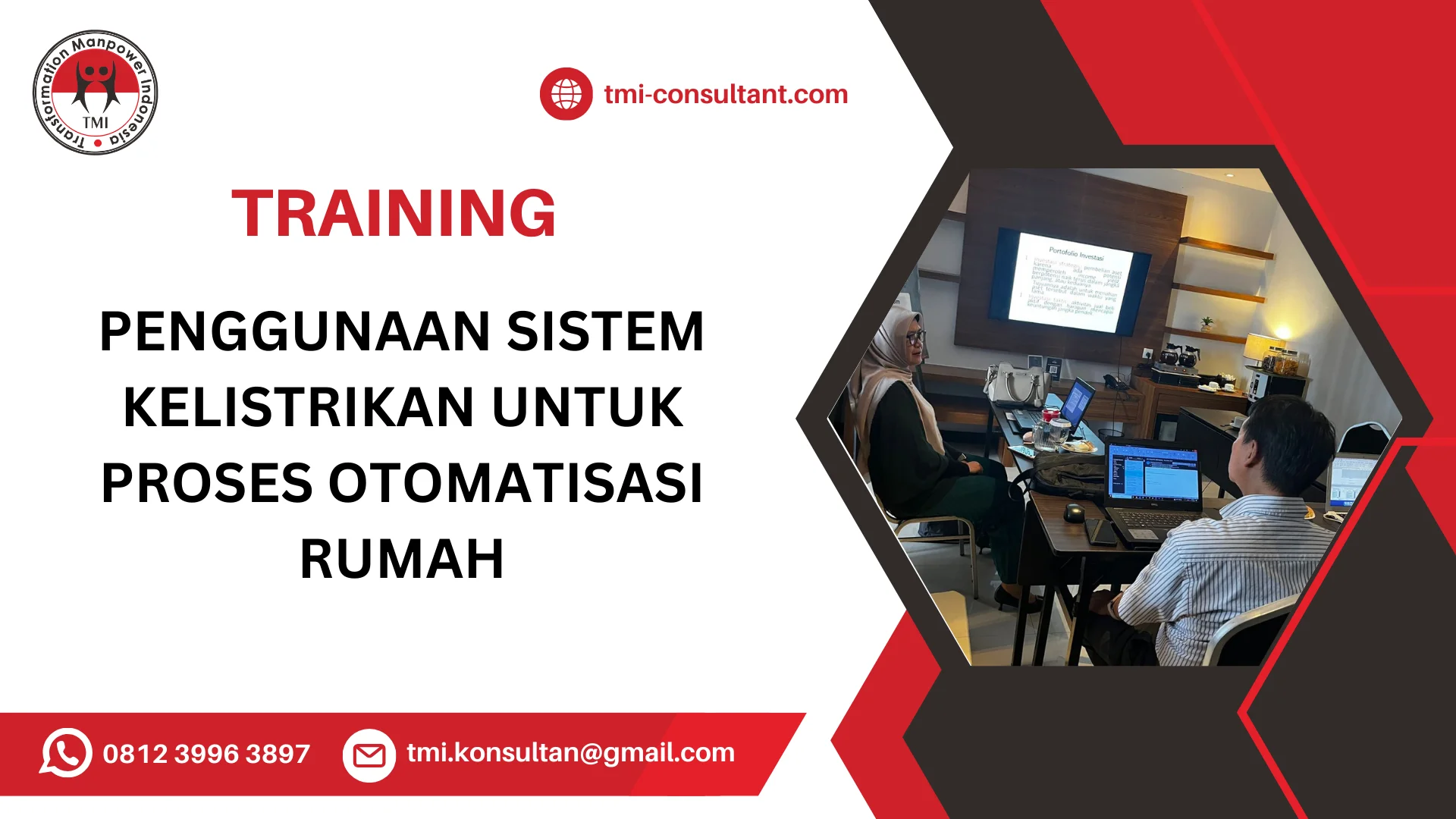 TRAINING PENGGUNAAN SISTEM KELISTRIKAN UNTUK PROSES OTOMATISASI RUMAH
