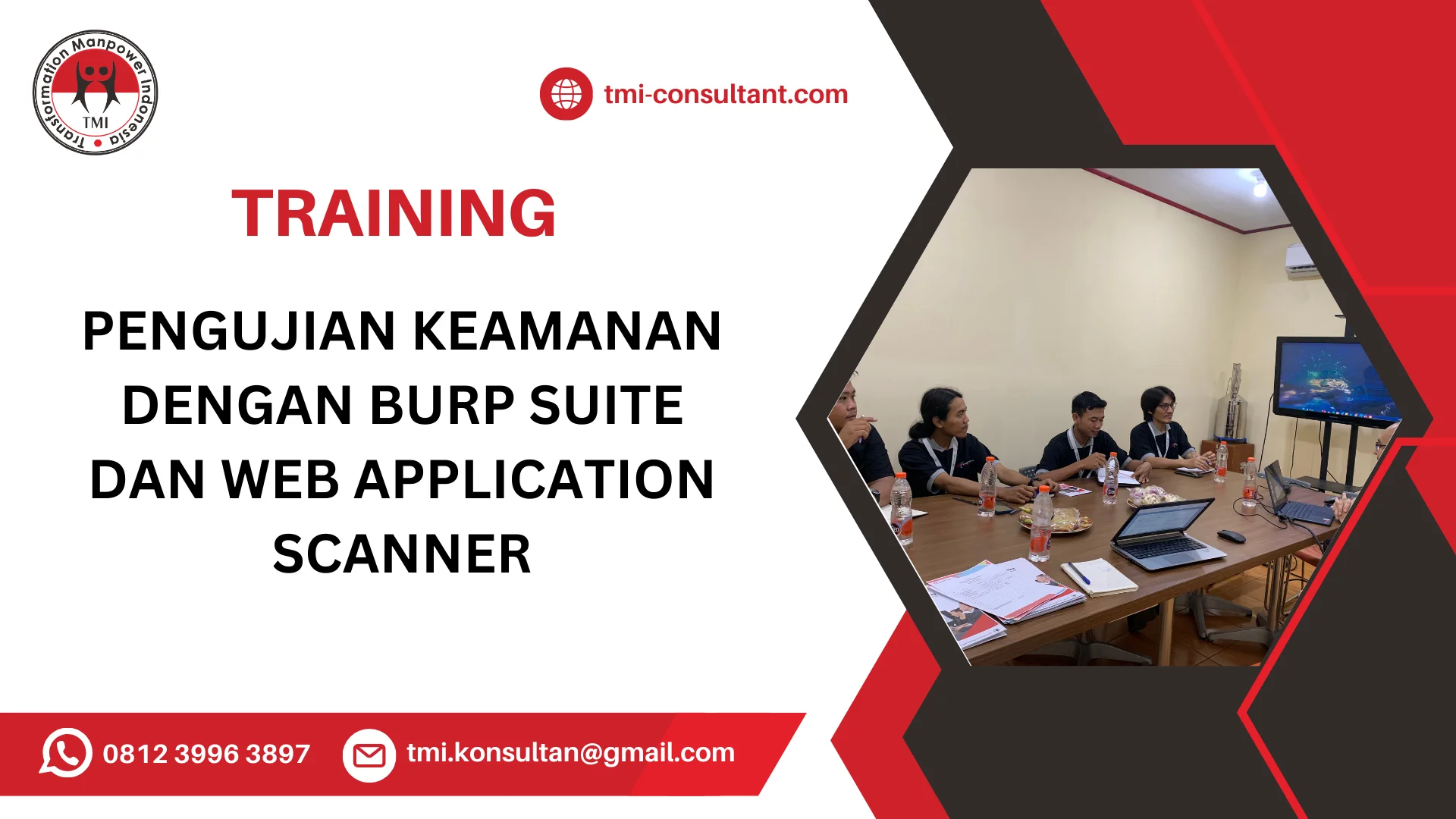 TRAINING PENGUJIAN KEAMANAN DENGAN BURP SUITE DAN WEB APPLICATION SCANNER