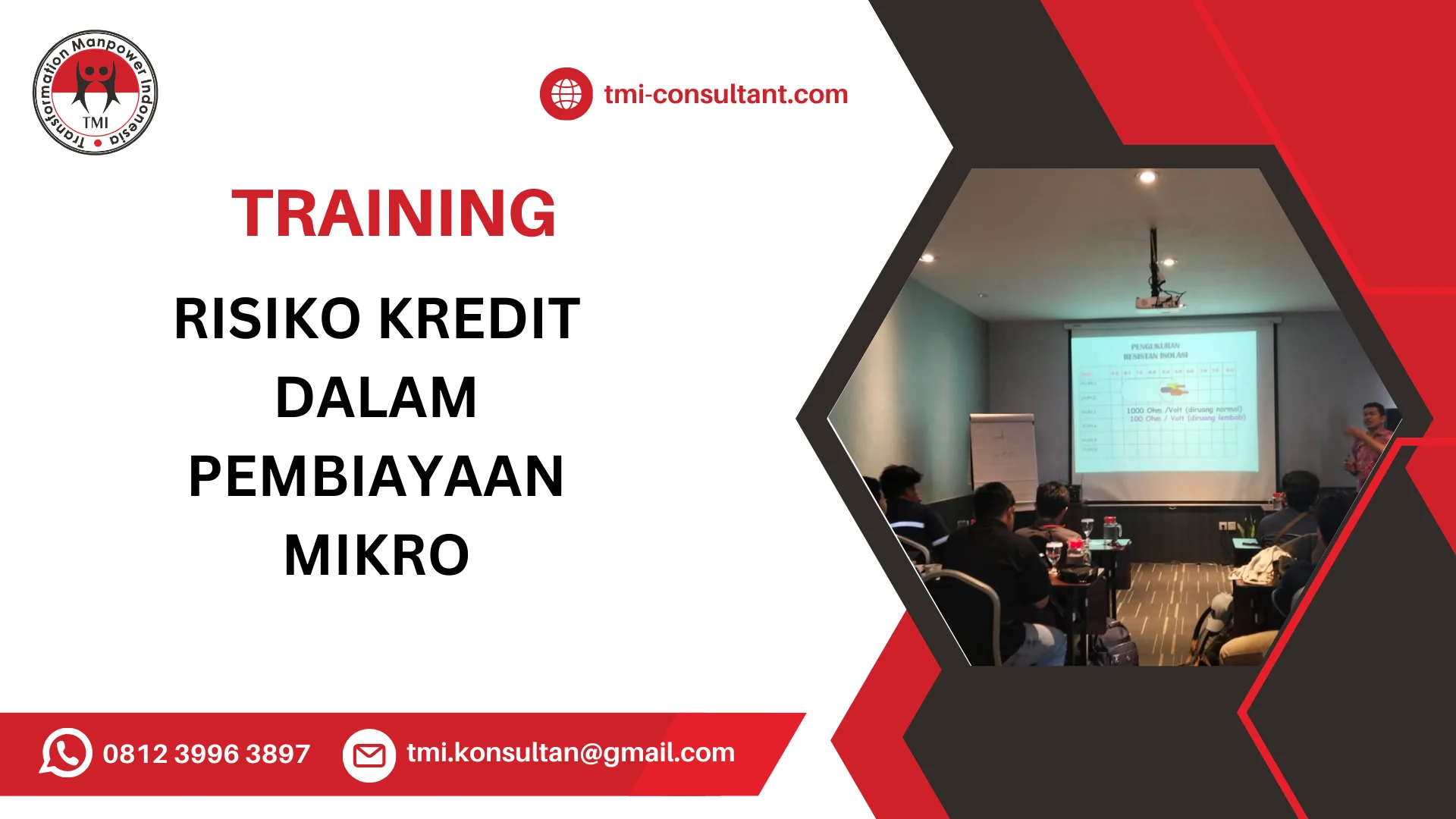 TRAINING RISIKO KREDIT DALAM PEMBIAYAAN MIKRO