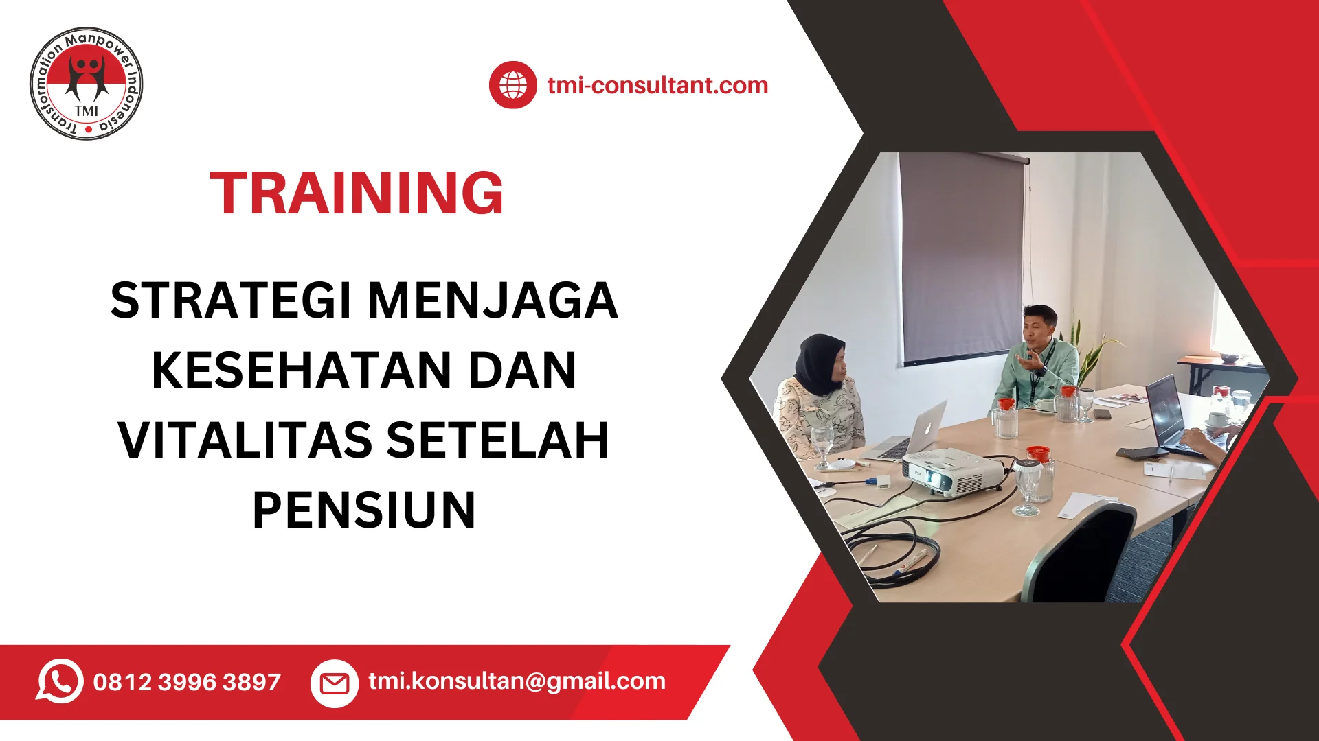 TRAINING STRATEGI MENJAGA KESEHATAN DAN VITALITAS SETELAH PENSIUN