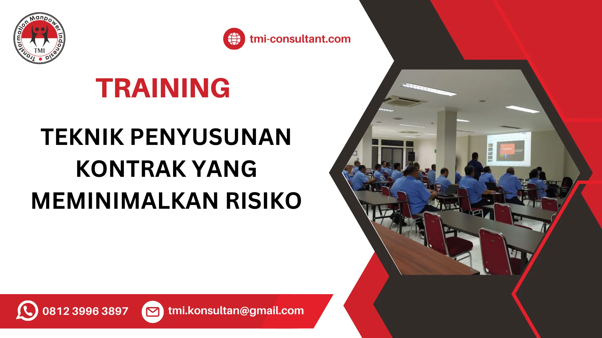 TRAINING TEKNIK PENYUSUNAN KONTRAK YANG MENIMBULKAN RISIKO