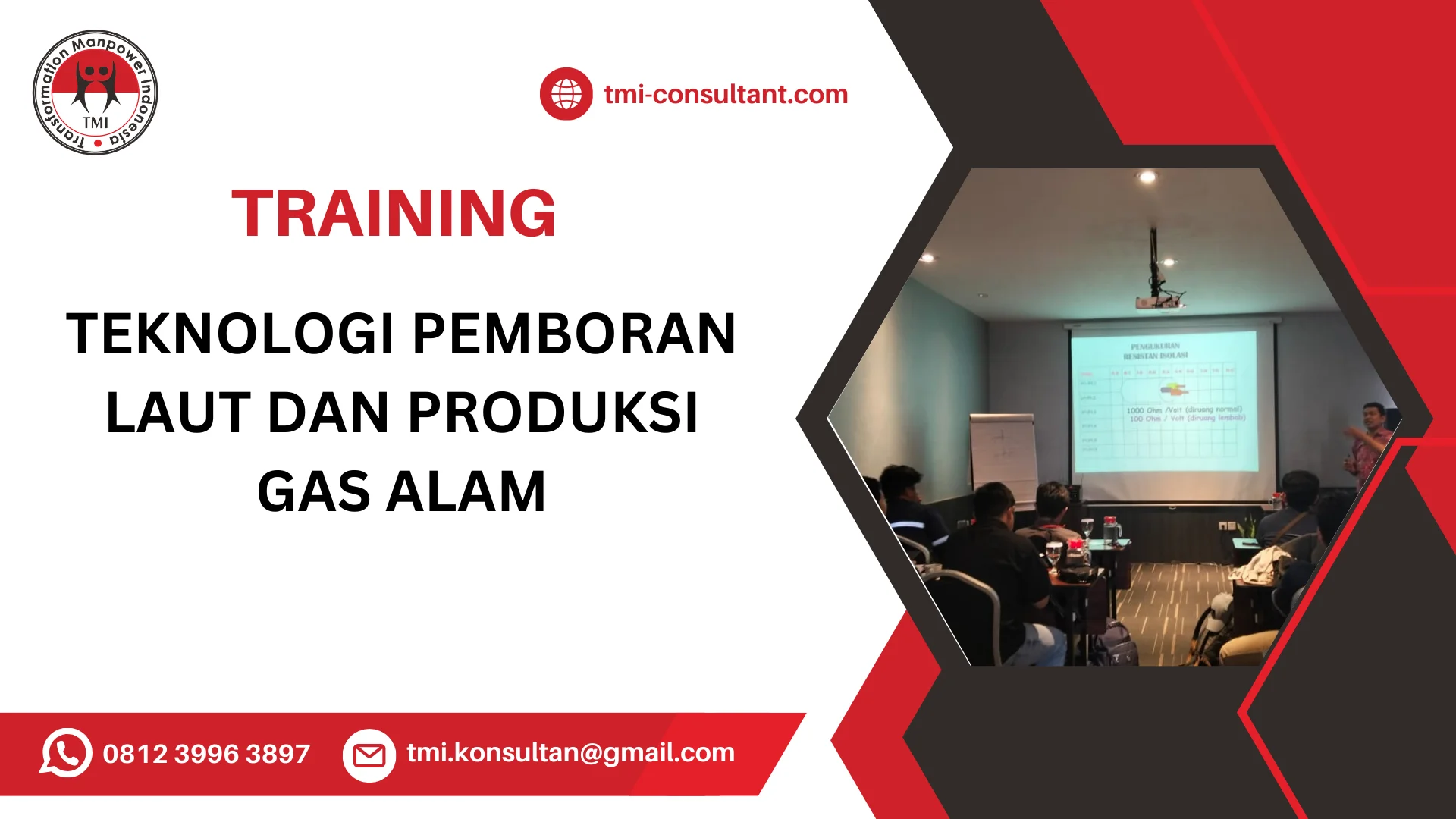 TRAINING TEKNOLOGI PEMBORAN LAUT DAN PRODUKSI GAS ALAM