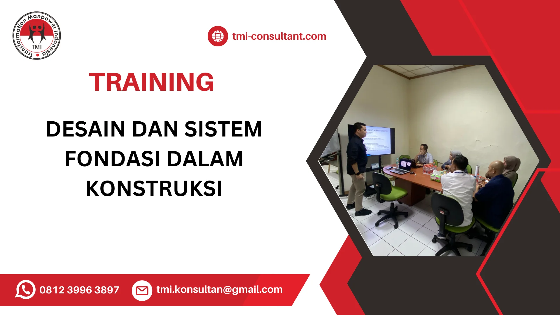 TRAINING DESAIN DAN SISTEM FONDASI DALAM KONSTRUKSI
