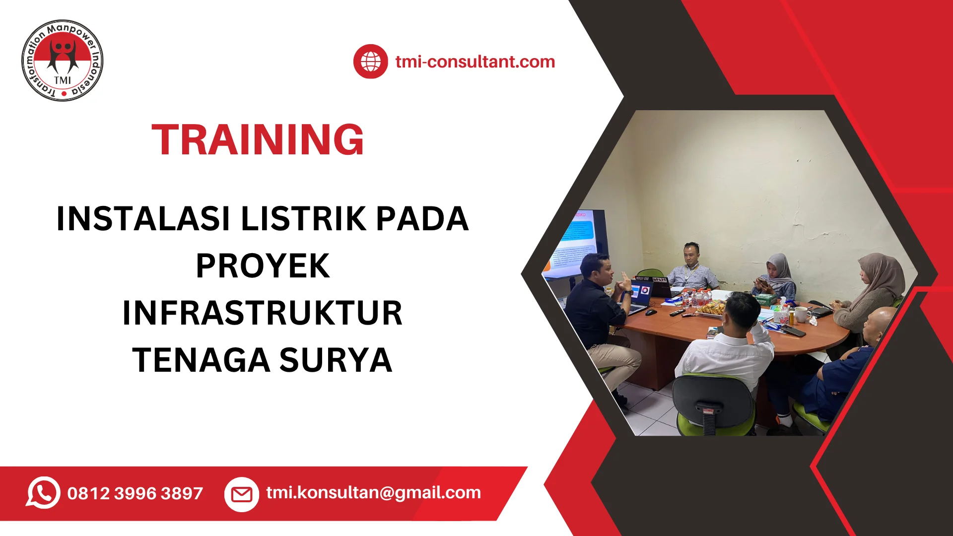 TRAINING INSTALASI LISTRIK PADA PROYEK INFRASTRUKTUR TENAGA SURYA