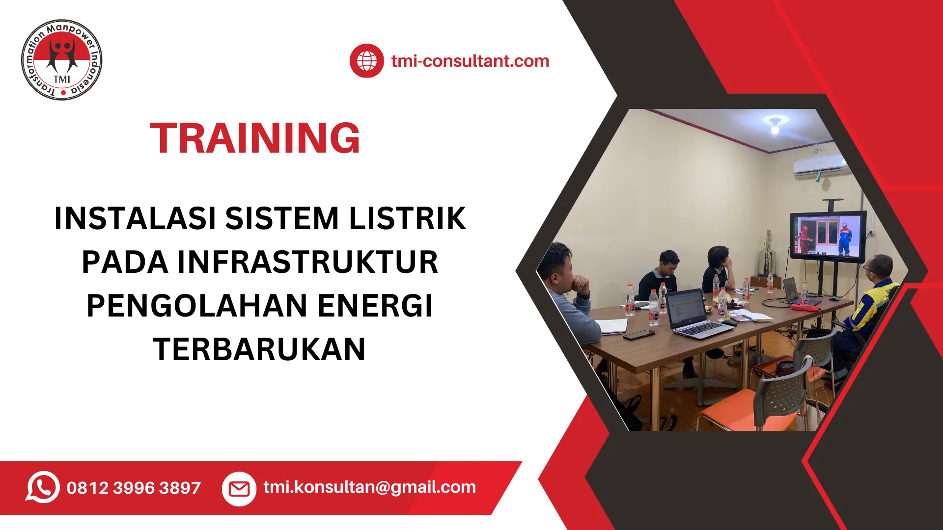 TRAINING INSTALASI SISTEM LISTRIK PADA INFRASTRUKTUR PENGOLAHAN ENERGI TERBARUKAN
