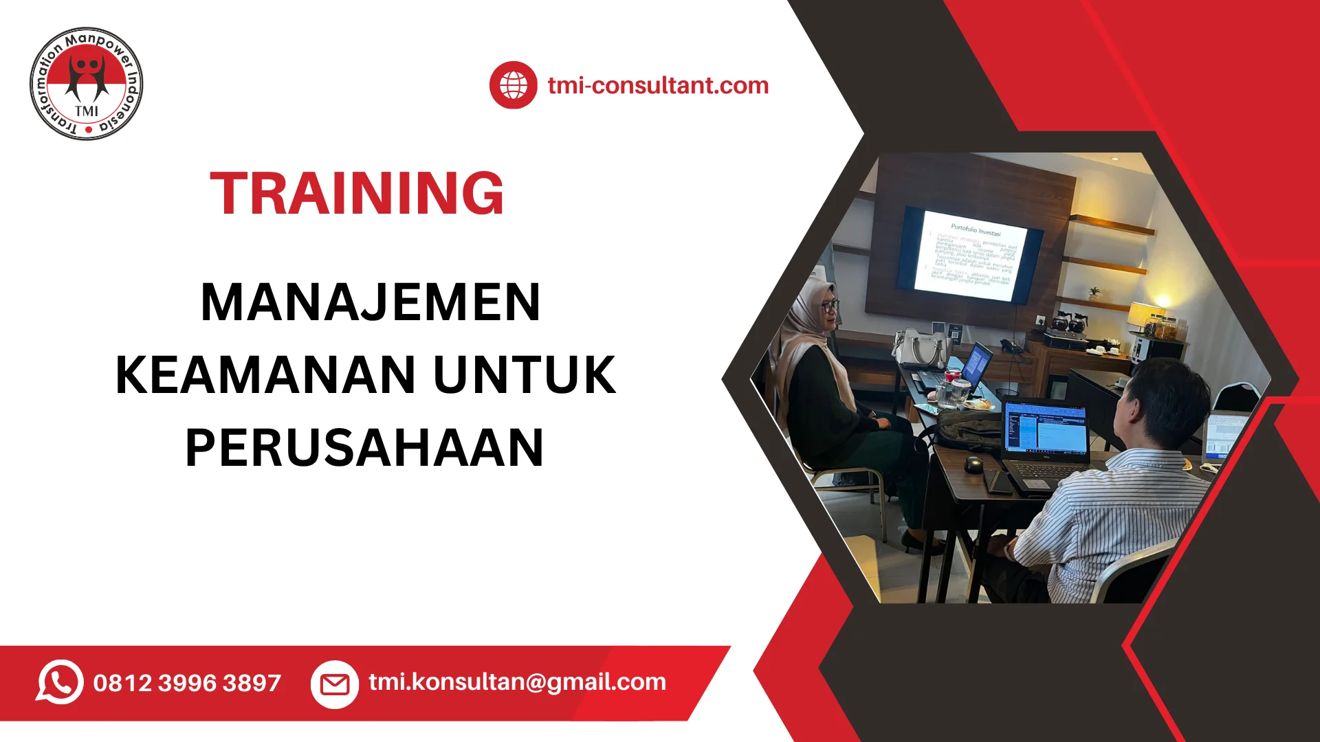 TRAINING MANAJEMEN KEAMANAN UNTUK PERUSAHAAN