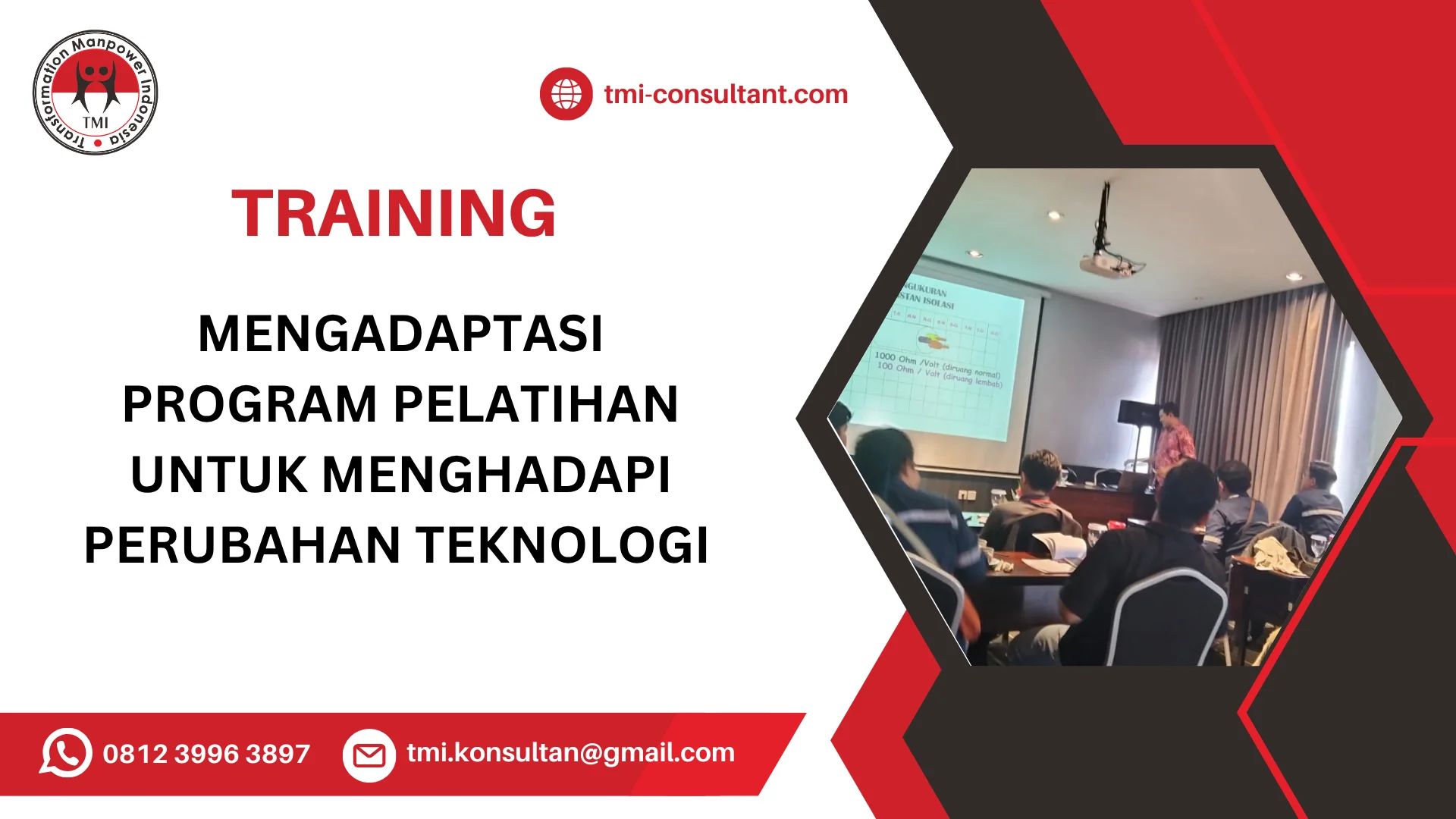 TRAINING MENGADAPTASI PROGRAM PELATIHAN UNTUK MENGHADAPI PERUBAHAN TEKNOLOGI