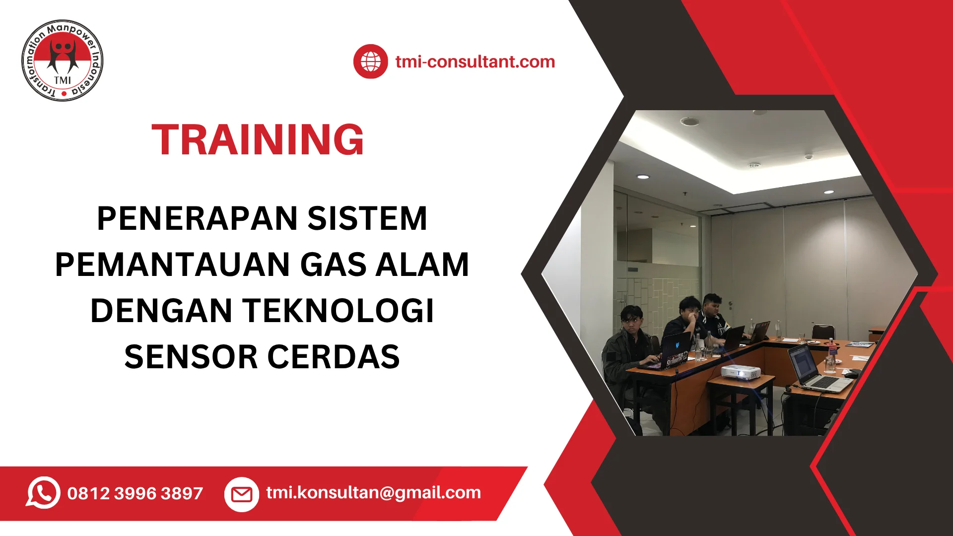 TRAINING PENERAPAN SISTEM PEMANTAUAN GAS ALAM DENGAN TEKNOLOGI SENSOR CERDAS