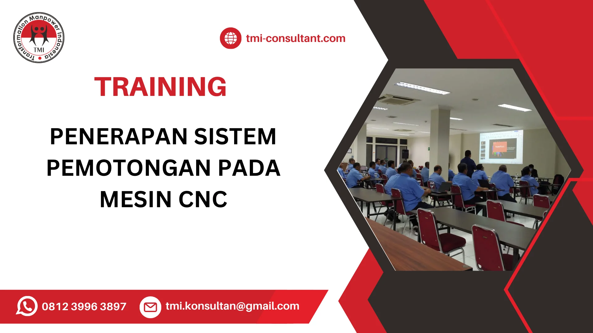 TRAINING PENERAPAN SISTEM PEMOTONGAN PADA MESIN CNC