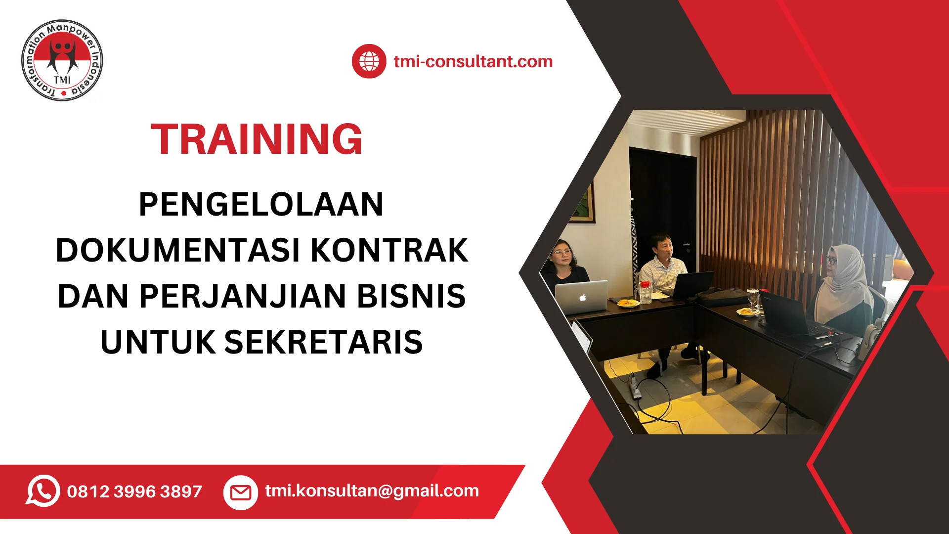 TRAINING PENGELOLAAN DOKUMENTASI KONTRAK DAN PERJANJIAN BISNIS UNTUK SEKRETARIS