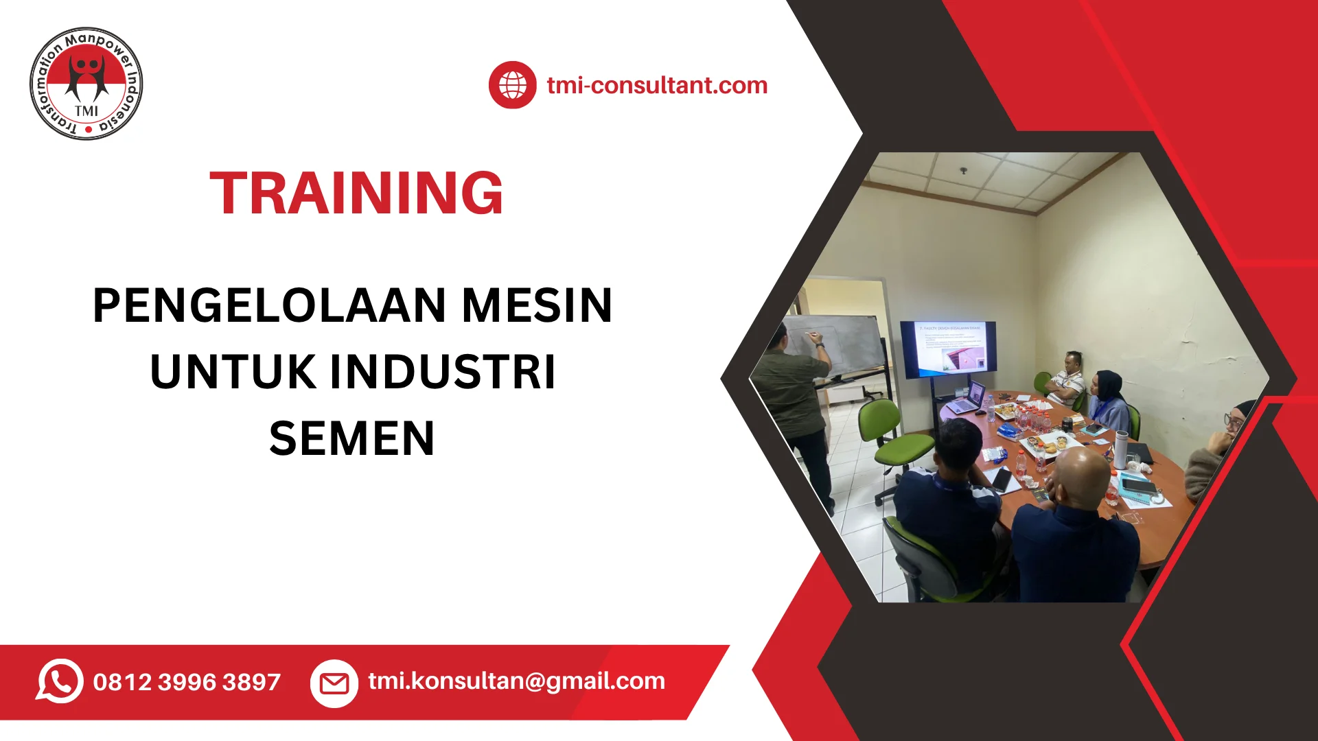 TRAINING PENGELOLAAN MESIN UNTUK INDUSTRI SEMEN