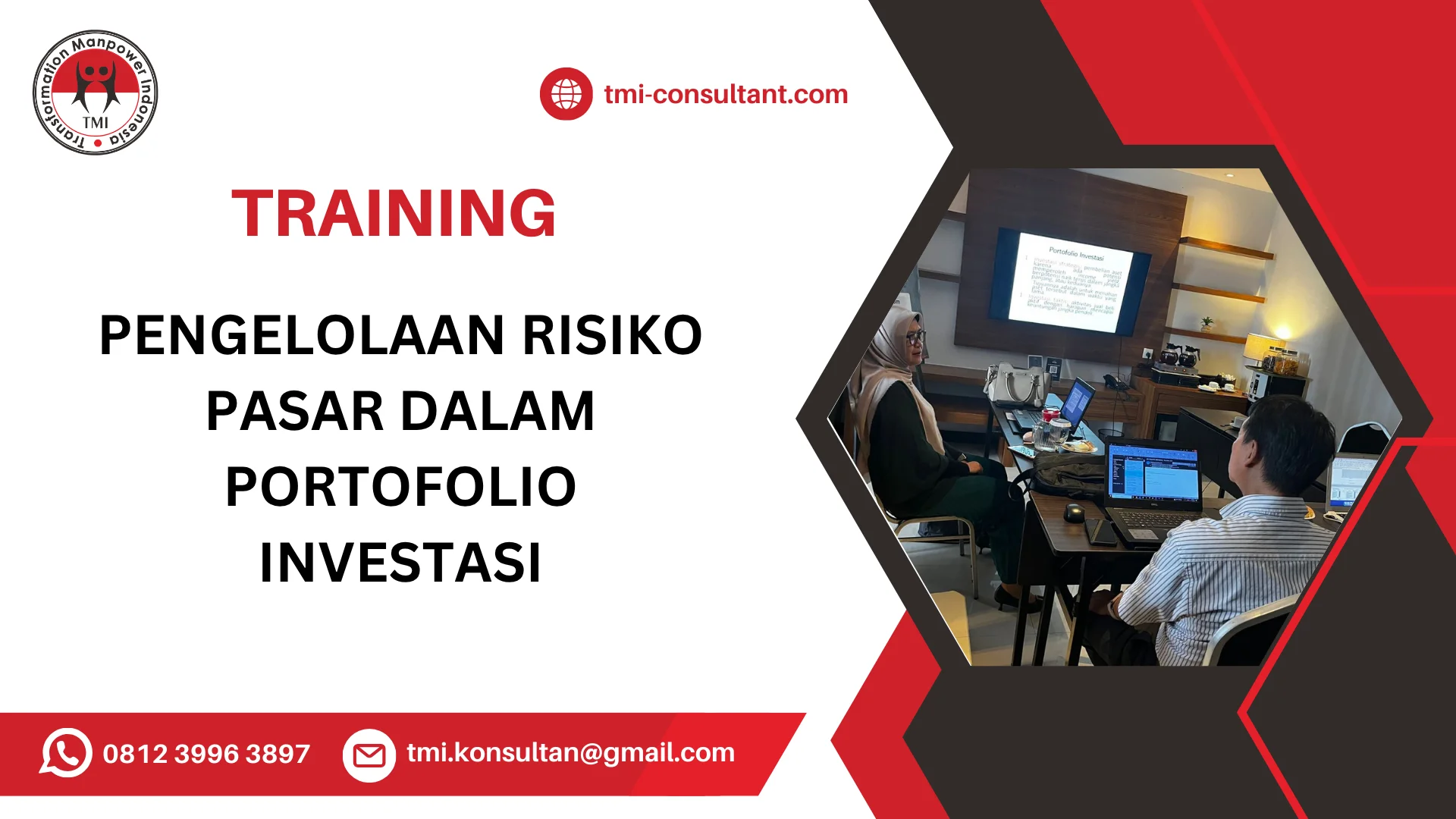 TRAINING PENGELOLAAN RISIKO PASAR DALAM PORTOFOLIO INVESTASI